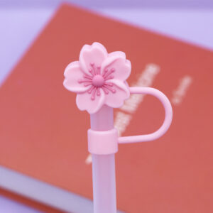 Silicone Begonia 8mm / Bagged without straw