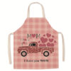 Wholesale Mother's Day Printed Apron Anti-Stain Linen Apron Home