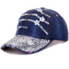 Wholesale Point Diamond Full Brim Fashion Sun Visor Outdoor Baseball Cap