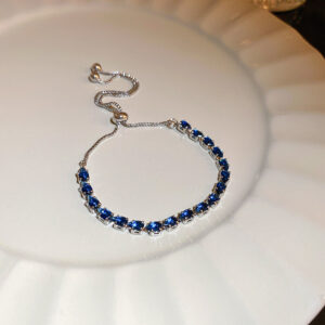 Blue-Water Drop Zircon Bracelet