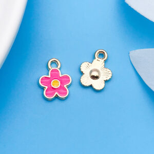 1 oil drop rose flower 10x13mm-17556-0.5g