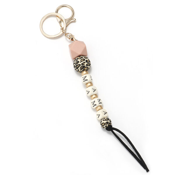 O1CN01Wf4QsT1iSkBtm7KNh_3527034412-0-cib Wholesale Mother's Day MAMA Letter Silicone Beads Wrist Keychain