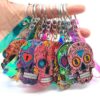 O1CN01WgEoWd1czMjqH2wlZ__2211273843671-0-cib Wholesale Day of the Dead Skull Mexican Calavera Acrylic Keychain