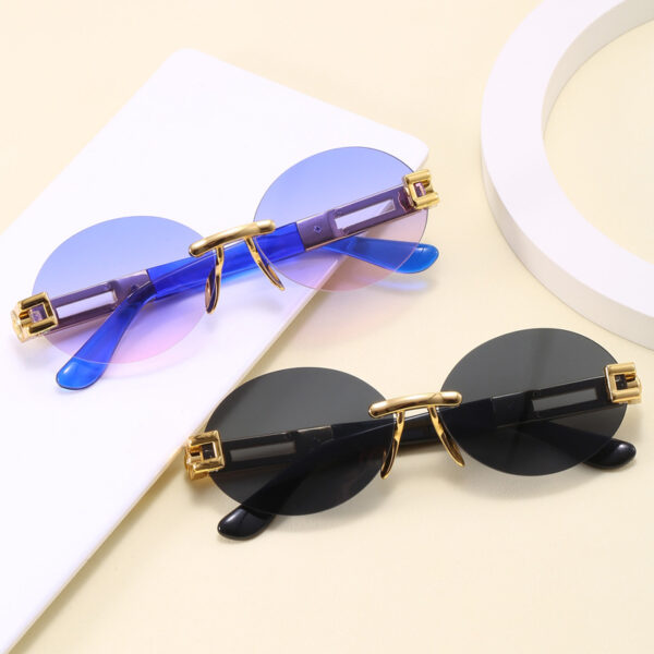 Wholesale PC UV Resistant Frameless Sunglasses