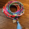 O1CN01WiJ0rZ24GlUPE7lZV_3880997364-0-cib Wholesale Folded Wind Strawberry Bracelet Hand-woven Rice Bead Fringe Elastic Bracelet