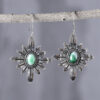 O1CN01WnYqBA2Lo3oBK1gKc__2216053279738-0-cib Wholesale Fashion Bohemian Style Turquoise Daisy Flower Earrings