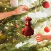 Wholesale Christmas Creative Animal Chicken Christmas Tree Acrylic  Decorations