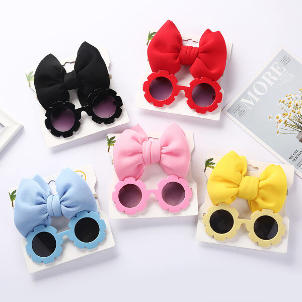 O1CN01Wq4WZJ1GZn2sxCMAq_1093410637-0-cib Wholesale Kids Sunglasses Fabric Headband Set