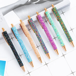 Wholesale Multi-color Sequin Metal Pens
