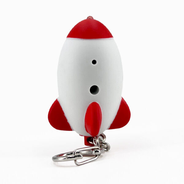 Wholesale Plastic UFO Lighting and Sounding Keychain