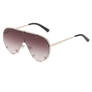 Gold frame double tea slices