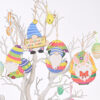 Wholesale of Easter Wooden Painted Printed Decorations