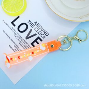 Orange (K gold round lobster buckle)