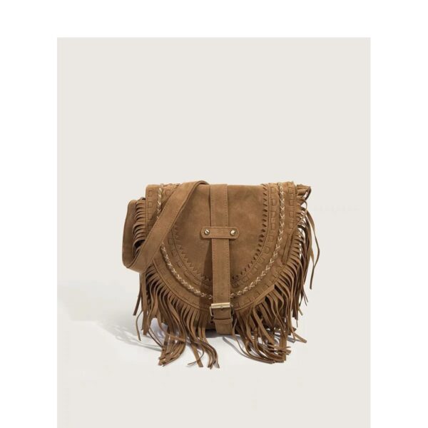O1CN01WtY8P91tqWkkXY9NH_2218329755953-0-cib Wholesale Western-inspired Suede Tassel Shoulder Bag