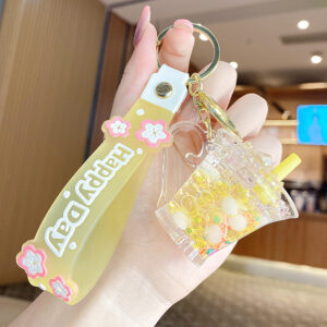 Iceberg milk tea cup-yellow