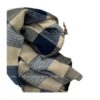 Wholesale Winter Faux Cashmere Acrylic Blue Plaid Scarf