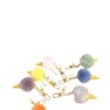 Wholesale Plush Candy Color Ice Cream Pom Keychain