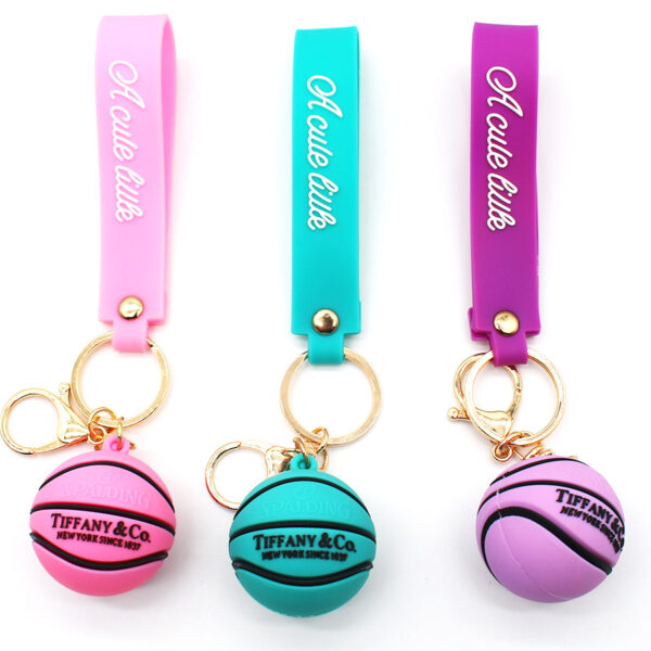 O1CN01Wy5qZN1h0WCMhsllN_2200589364215-0-cib Wholesale PVC Soft Rubber Cartoon Standing Basketball Keychain