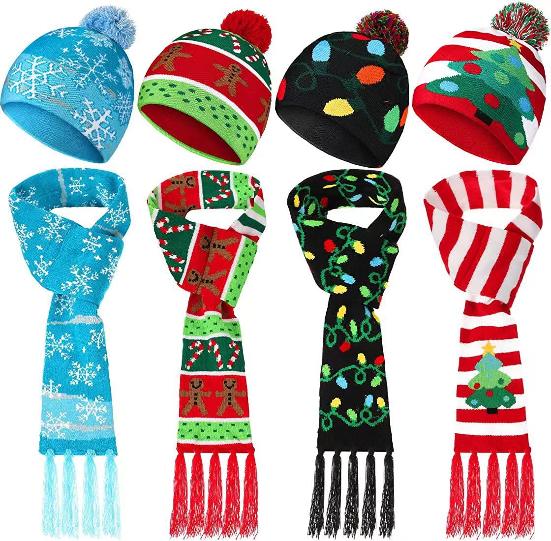Wholesale Acrylic LED Illuminated Christmas Hat f Set