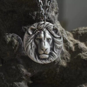 Wholesale Lion Head Pendant Alloy Necklaces