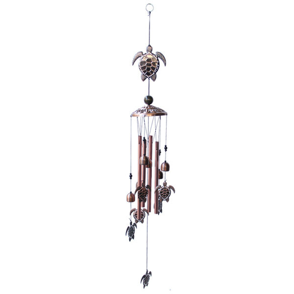 Wholesale Butterfly Bird Sea Turtle Wrought Iron Wind Chime