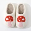 Wholesale Mushroom Warm Winter Soft Bottom Thick Non-slip Cotton Slippers
