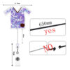 Wholesale Badge Reels ABS Sequin Clothes Nurse Doctor Retractable Keychain