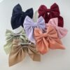 O1CN01X6WmsM1wtgEQGOOQ6_2215496206366-0-cib Wholesale Solid Color Fabric Sweet Bow Hair Clip