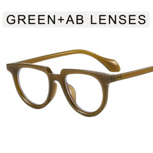 Metal hinge / Green frame anti-blue light Film