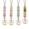 O1CN01X9enLS1NrNhe8GPwj_2214899881623-0-cib Wholesale Silicone Beaded Lanyard ID Keychain
