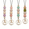 O1CN01X9enLS1NrNhe8GPwj__2214899881623-0-cib Wholesale Silicone Beaded Lanyard ID Keychain