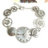 O1CN01XCTOLb1yQwTZUfH4U_3903596574-0-cib Wholesale Retro Industrial Time Dial Clock Mixed Color Gear Steampunk Alloy Bracelet