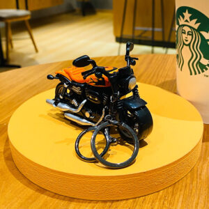 Mini Harley-back-Orange / No specifications