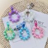 Wholesale Mabei Beaded Plastic Keychain