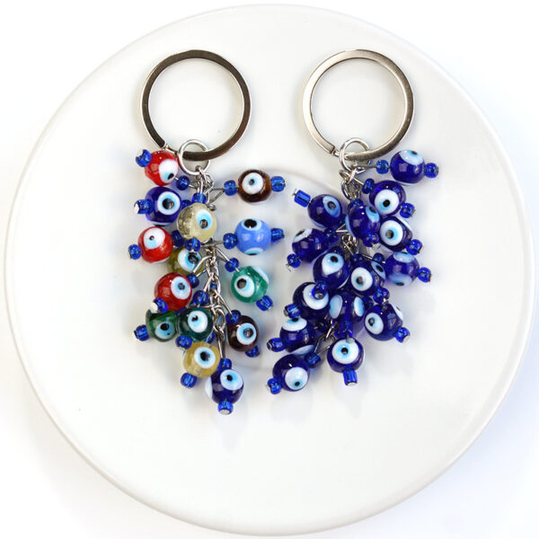 O1CN01XFq1qx2CwunBt44ni_941748539-0-cib Wholesale Glass Grape Bunch Devil Eye Keychain