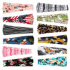 Wholesale Yoga Broadside Printed Fabric Headband