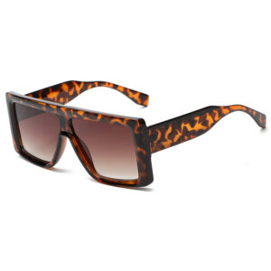 Leopard print frame gradually tea piece