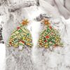 O1CN01XK5TUG1gFnm7BAkkn_2213748334113-0-cib Wholesale Christmas Hollow Christmas Tree Alloy Style Diamond Earrings
