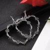 Wholesale Thorns Rose Love Vintage Alloy Earrings