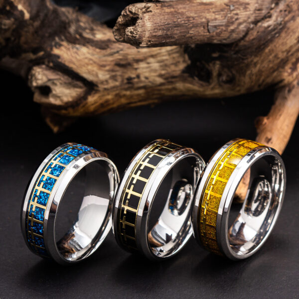 Wholesale Stainless Steel Cross Men's Rings