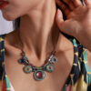 O1CN01XR96Q51vac22YNOPF_2866776189-0-cib Wholesale Alloy Bohemian Geometric Medal Necklace