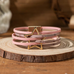 25120505-pink / Leather