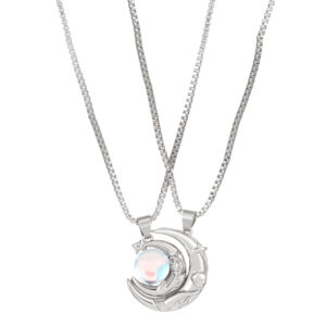 (copper) white k moonstone 10427