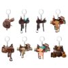 Wholesale Saddle Car Key Pendant Acrylic Keychain
