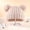 Wholesale Children's Plain Knitted Acrylic Hats