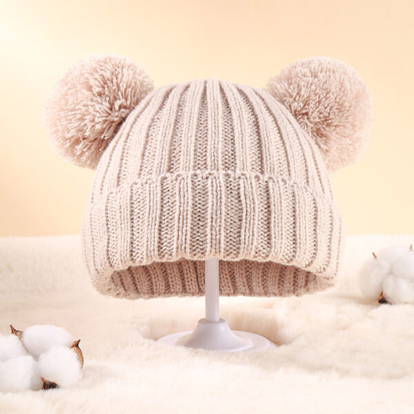 Wholesale Children's Plain Knitted Acrylic Hats