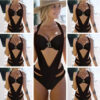 Wholesale One piece Hard Case Bikini Polyester Swimwear