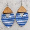 O1CN01XXRf5v2CFrcrEK1ep_2207539588445-0-cib Wholesale Christmas Wooden Christmas Tree Stripe Patchwork Earrings