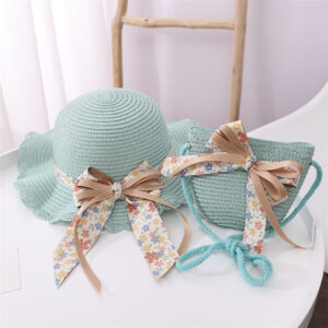 Fruit green suit (hat bag / Children 52cm-54cm