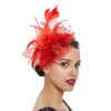 Wholesale Feather Organza Topper Headband
